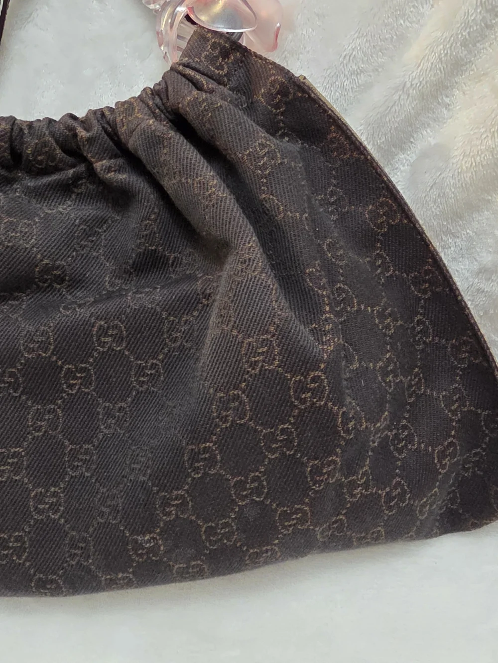 Vintage Gucci GG Monogram Canvas Hobo Bag – Tom Ford Era - Picture 5 of 16